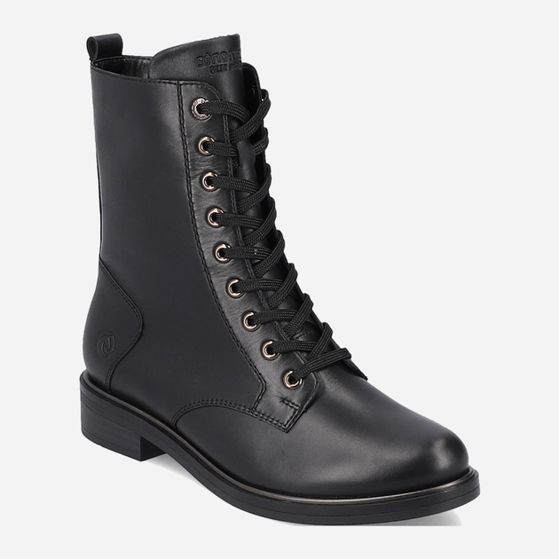 Жіночі зимові черевики високі Remonte REMD8388-01 40 Чорні (4061811128389) - зображення 1