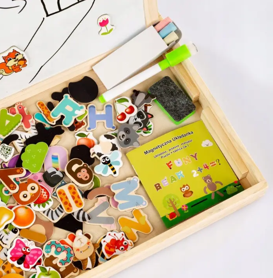 Магнитная доска-деревянная Kinderplay KP4333 - изображение 4