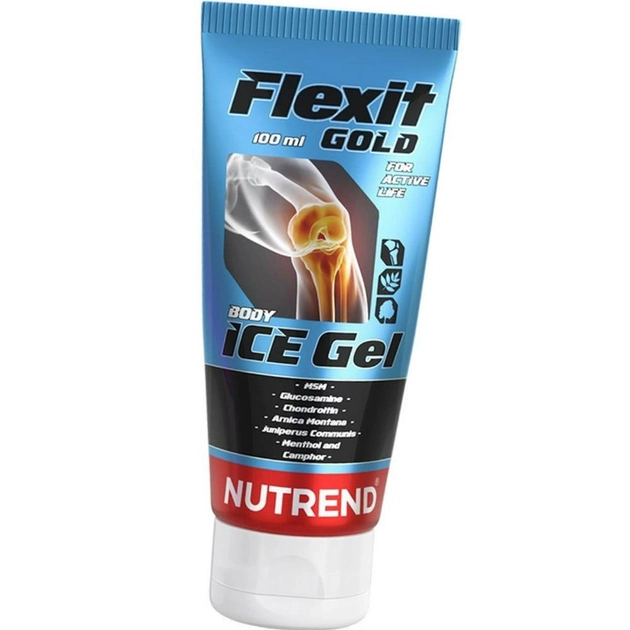 Гель для здоровья суставов и связок Nutrend Flexit Gold Ice Gel 100 ml - изображение 1