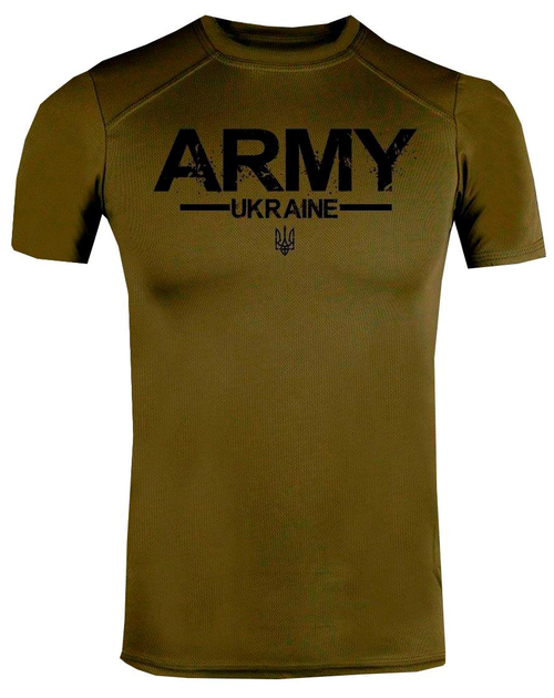Футболка мужская JHK Army Ukraine 2XL Хаки - изображение 1