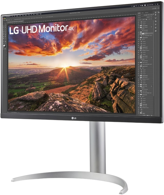 Монитор 27" LG 27UP850-W 4K Ultra HD IPS 60 Гц b11 - изображение 4