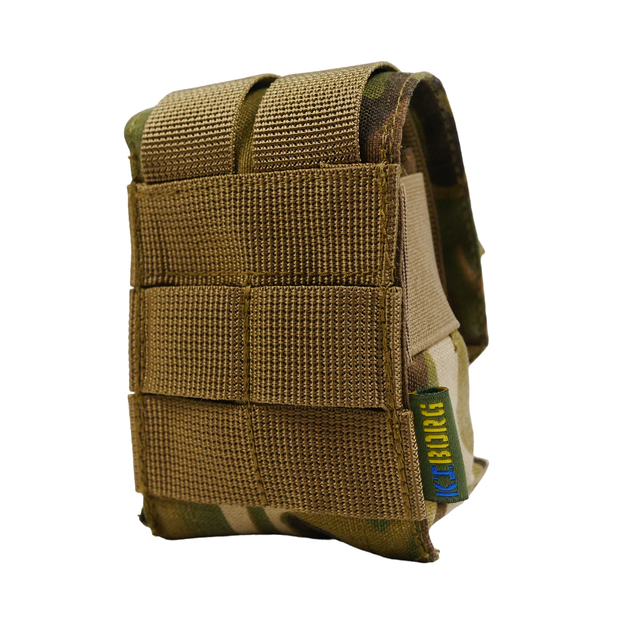 Тактический подсумок под 1 гранату KIBORG GU Single Mag Pouch Multicam - изображение 2