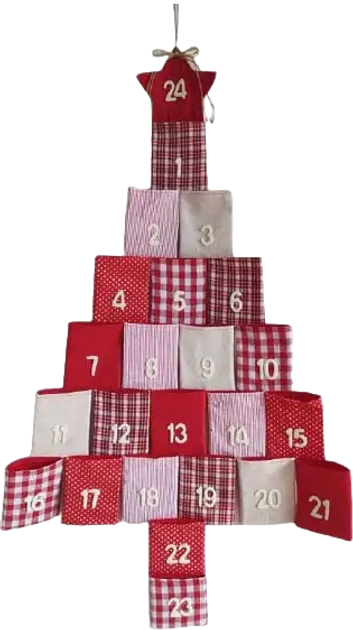 Kalendarz na choinkę Det Gamle Apotek Christmas tree calendar 97 cm (6031494) - obraz 1