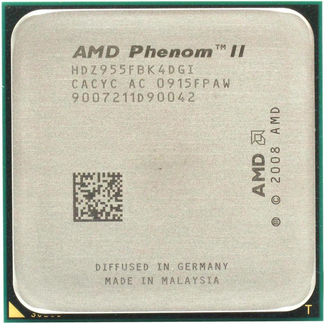 Процесор AMD Phenom II X4 955 (HDZ955FBK4DGI) – фото, відгуки ...