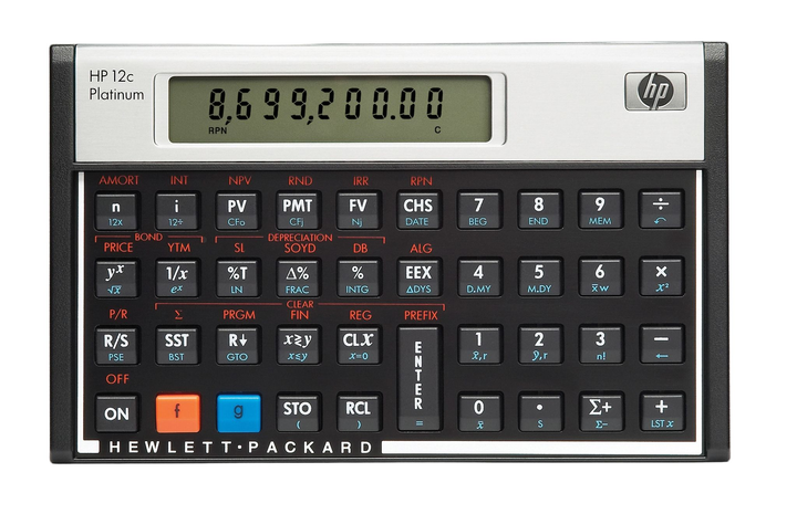 Калькулятор HP Financial Platnium (HP12CPL) - зображення 1