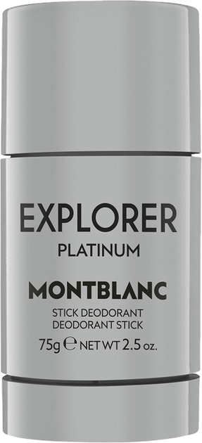 Dezodorant Montblanc Explorer Platinium 75 g (3386460135894) - obraz 1