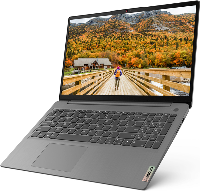 Ноутбук 15.6" Lenovo IdeaPad 3 15ALC6 AMD Ryzen 3 5300U RAM 8GB SSD 256GB 10час батарея Win11 (UKR) Б/В - изображение 5