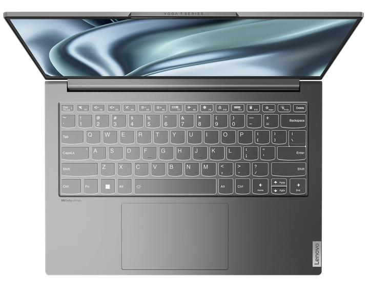Ноутбук 14" Lenovo Yoga Slim 7 Pro 14ACH5 AMD Ryzen 5 5600H RAM 16GB SSD 512GB 12час батарея Win11 (UKR) - изображение 3