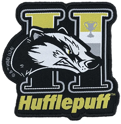 Бейдж на липучке Kite Harry Potter Черный с желтым (HP24-3011-1) - Фото 2 Бейдж на липучке Kite Harry Potter Черный с желтым (HP24-3011-1) - изображение 2