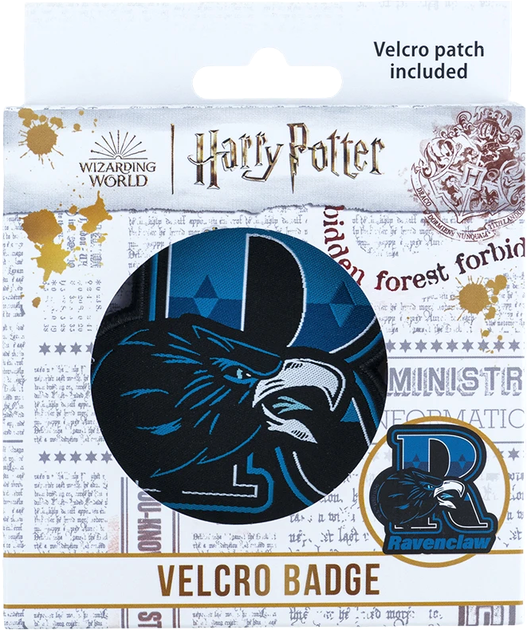 Бейдж на липучке Kite Harry Potter Синий (HP24-3011-2) - Фото 1 Бейдж на липучке Kite Harry Potter Синий (HP24-3011-2) - изображение 1