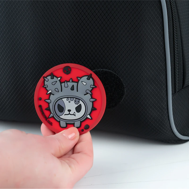 Бейдж на липучці Kite tokidoki Сіро-червоний (TK24-3011-2) - зображення 4