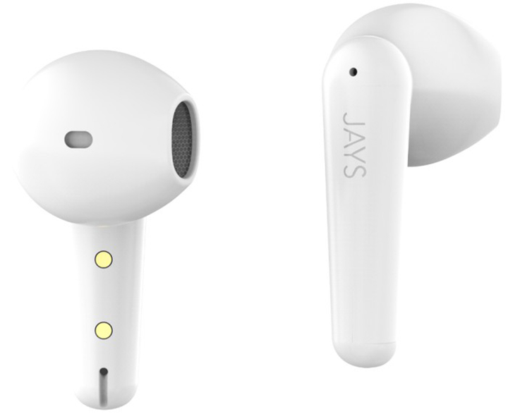 Słuchawki JAYS t-Six Earbuds White (7350033656358) - obraz 2