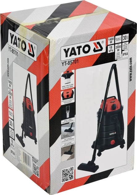 Промисловий пилосос YATO YT-85701 - зображення 4