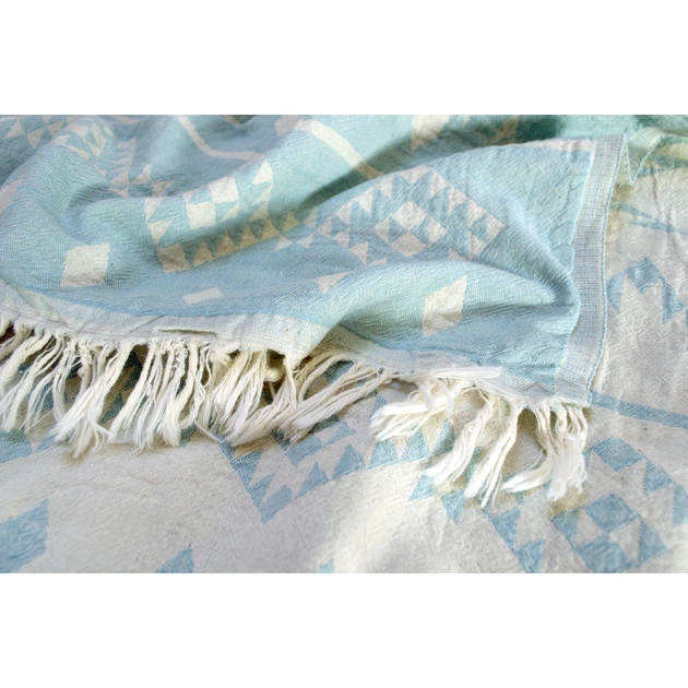 Покрывало Barine Kilim Throw Mint 130*170 ментоловый (2000022079136) - Фото 2 Покрывало Barine Kilim Throw Mint 130*170 ментоловый (2000022079136) - изображение 2