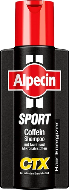 Szampon dla mężczyzn Alpecin Sport CTX z kofeiną przeciw wypadaniu włosów 250 ml (4008666217608) - obraz 1