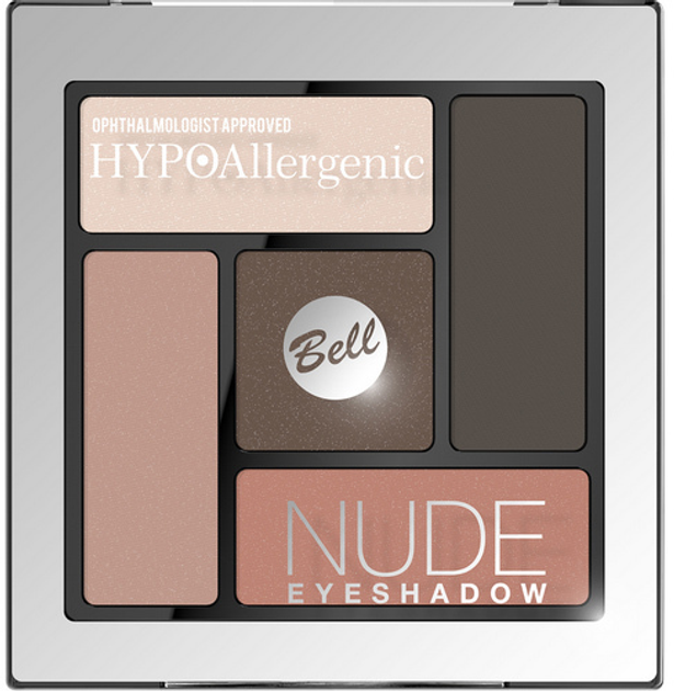 Тіні для повік атласно-кремові Bell Hypo Allergenic Nude Eyeshadow №03 5 г (5902082513827) - зображення 1