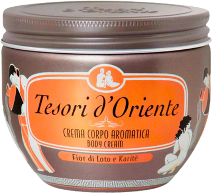 Krem perfumowany do ciała Tesori d'Oriente Fiore di Loto 300 ml (8008970003634) - obraz 1