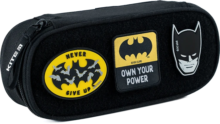 Набір бейджів на липучці Kite DC Comics Batman Чорний з жовтим х 3 шт (DC24-3012-1) - Фото 5 Набір бейджів на липучці Kite DC Comics Batman Чорний з жовтим х 3 шт (DC24-3012-1) - зображення 5