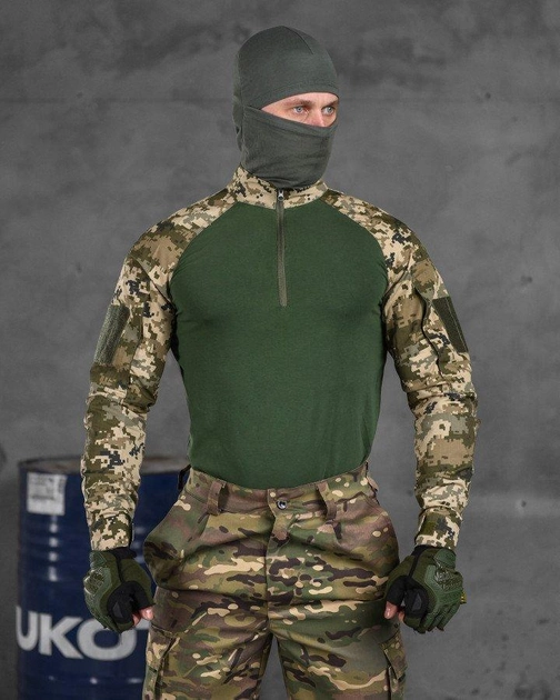Тактична бойова сорочка убакс S піксель+олива (85777) - зображення 1