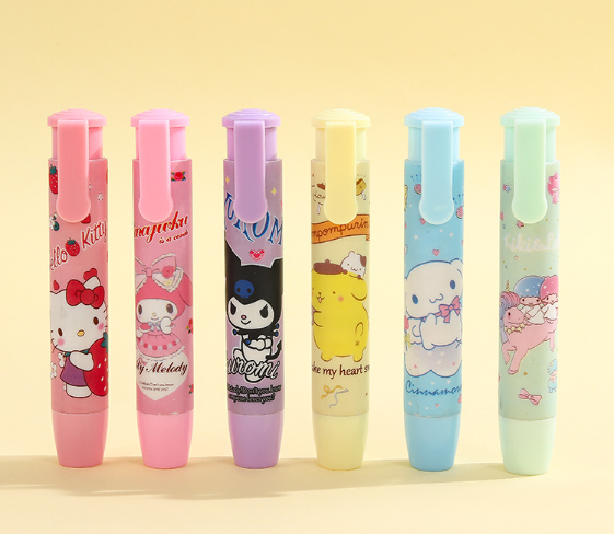 Ластик олівець Куромі, аніме, (Kuromi) геншен, манги, hello kitty, Санріо Кітті, Мелоді фіолетовий (AN)31440 - Фото 2 Ластик олівець Куромі, аніме, (Kuromi) геншен, манги, hello kitty, Санріо Кітті, Мелоді фіолетовий (AN)31440 - зображення 2