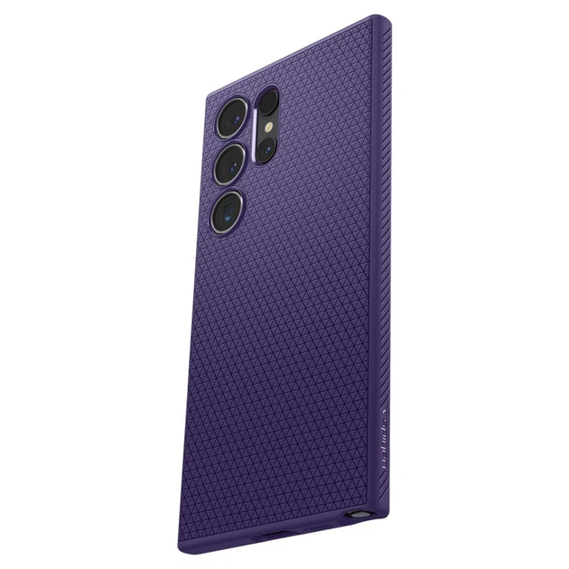 Чохол Spigen Liquid Air для Samsung Galaxy S24 Ultra (S928) Deep Purple (ACS07449) - Фото 5 Чохол Spigen Liquid Air для Samsung Galaxy S24 Ultra (S928) Deep Purple (ACS07449) - зображення 5