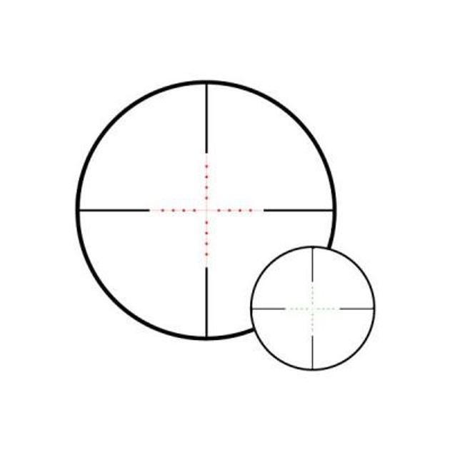 Оптичний приціл Hawke Vantage IR 3-9x40 (Mil Dot IR R/G) (14221) - изображение 2