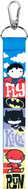 Брелок-підвіска Kite DC Justice League Принт (DC24-3000-2) - Фото 1 Брелок-підвіска Kite DC Justice League Принт (DC24-3000-2) - зображення 1