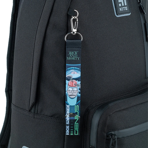 Брелок-підвіска Kite Rick & Morty Чорний (RM24-3000-2) - зображення 4