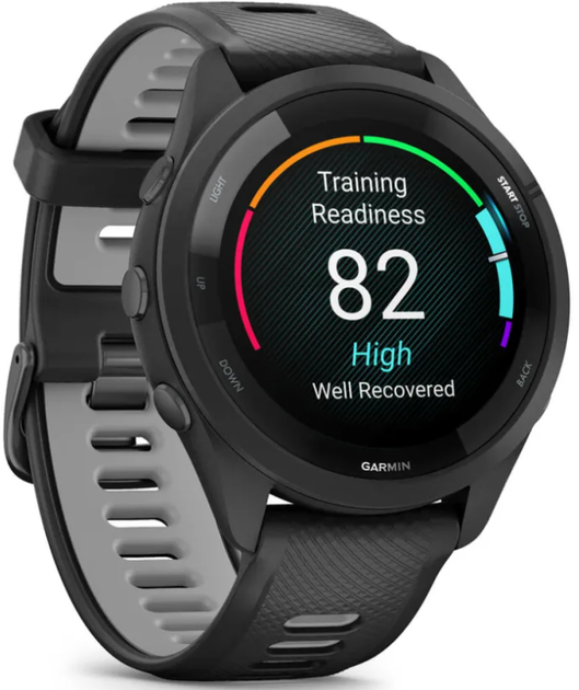 Смарт-часы Garmin Forerunner 265, Black (010-02810-10) - изображение 3