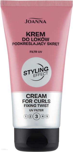 Krem do loków Joanna Styling Effect Cream For Curls 150 g (5901018012199) - obraz 1
