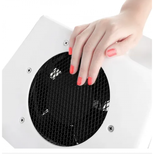 Настільна витяжка для манікюру Beauty nail FX-58 з регулюванням потужності 100Вт - зображення 5