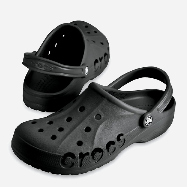 Chodaki męskie Crocs Baya 10126-001 41-42 (M8/W10) 26 cm Czarne (883503153318) - obraz 2