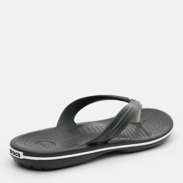 Чоловічі в'єтнамки Crocs Crocband 11033-001 45-46 (M11) 29 см Чорні (883503476653) - зображення 4