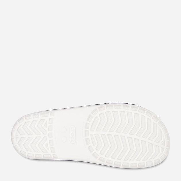 Klapki męskie basenowe Crocs Bayaband 205392-126 46-47 (M12) 30 cm Biały/Szary (191448189232) - obraz 5