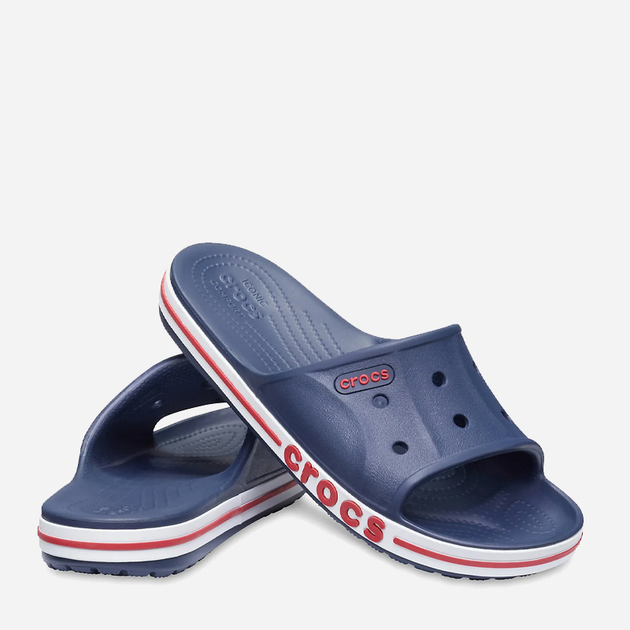 Klapki męskie basenowe Crocs Bayaband 205392-4CC 43-44 (M10/W12) 28 cm Niebieskie (191448189416) - obraz 2