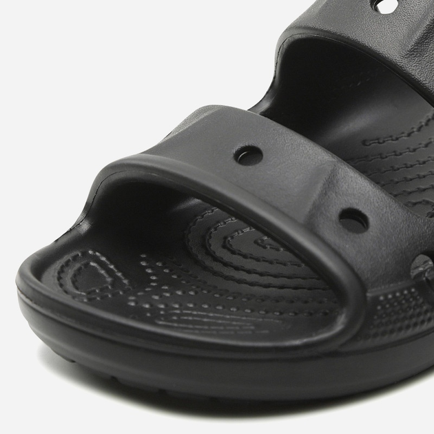 Klapki męskie basenowe Crocs BAYA 207627-001 41-42 (M8/W10) 26 cm Czarne (191448929043) - obraz 5