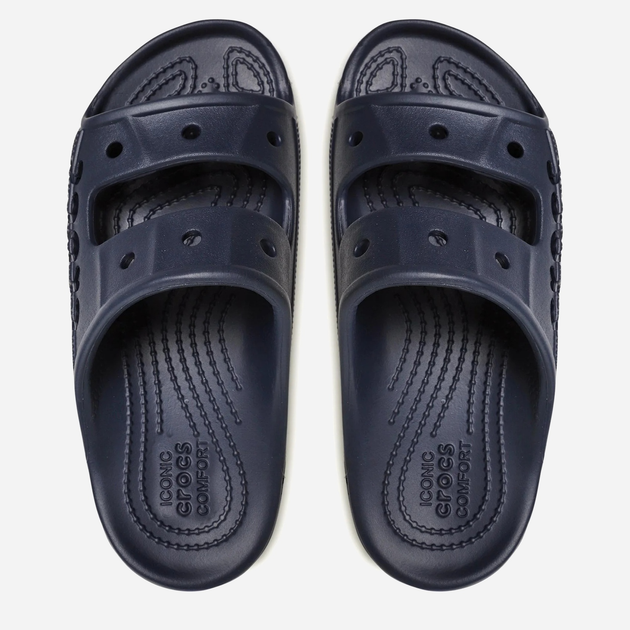 Klapki męskie basenowe Crocs BAYA 207627-410 41-42 (M8/W10) 26 cm Niebieskie (191448929449) - obraz 5