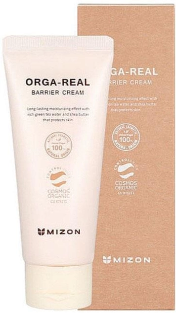 Krem do twarzy Mizon Orga-Real Barrier dla skóry wrażliwej 100 ml (8809663751968) - obraz 1