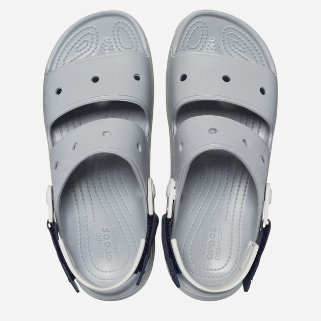 Чоловічі сандалії Crocs Classic All Terrain 207711-007 45-46 (M11) 29 см Сірі (196265229611) - зображення 5