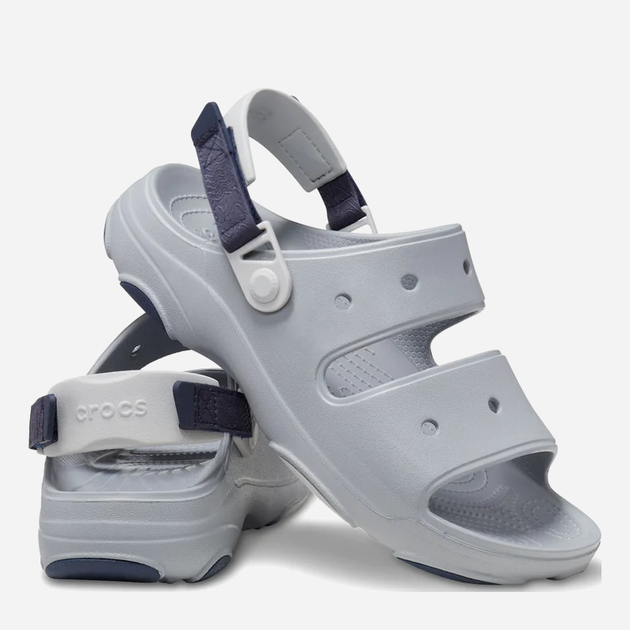 Чоловічі сандалії Crocs Classic All Terrain 207711-007 45-46 (M11) 29 см Сірі (196265229611) - зображення 6