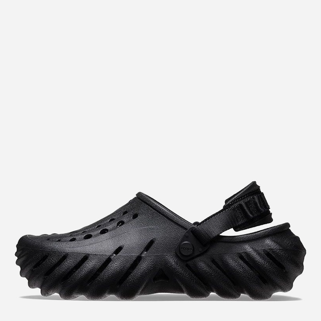 Чоловічі крокси Crocs Echo 207937-001 45-46 (M11) 29 см Чорні (196265305346) - зображення 3