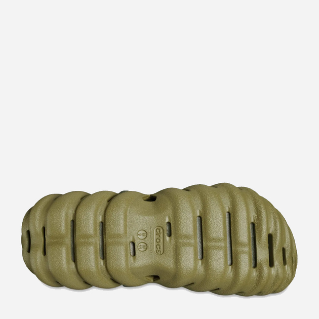 Чоловічі крокси Crocs Echo 207937-3UA 42-43 (M9/W11) 27 см Оливкові (196265558322) - зображення 4