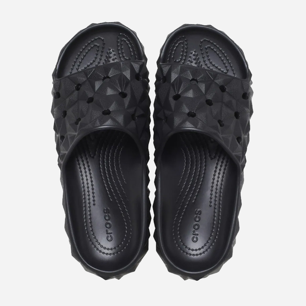 Чоловічі шльопанці Crocs Classic Geometric V2 209608-001 43-44 (M10/W12) 28 см Чорні (196265553822) - зображення 3