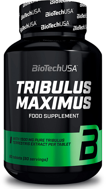 Тестостероновий бустер Biotech Tribulus Maximus 90 таблеток (5999500532522) - зображення 1