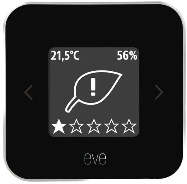 Czujnik jakości powietrza Eve Room temperatura i wilgotność (10EBX9901) - obraz 2