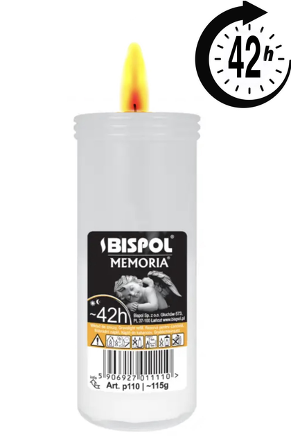Поминальная свеча панфилка Bispol 42 часов горения – фото, отзывы ...