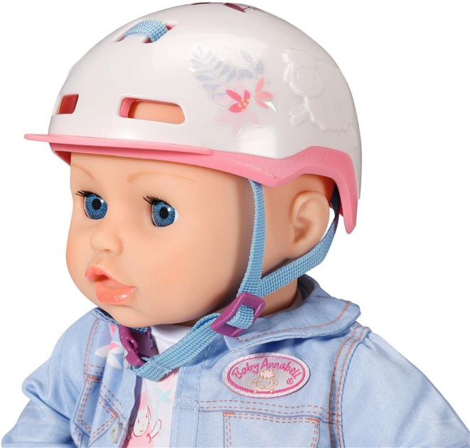 Велосипедний шолом для ляльки Zapf Baby Annabell 43 см (4001167706862) - зображення 2