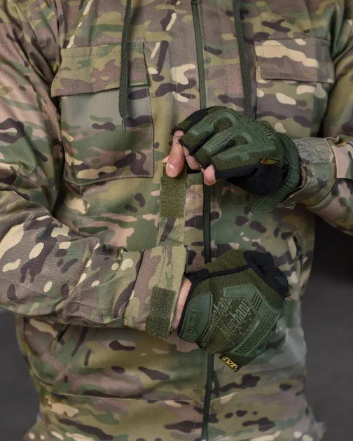 Тактичний костюм 3в1 штани+убакс+куртка весна/літо L мультикам (86223) - зображення 9