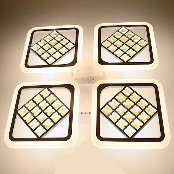 Люстра LED Свет біла+пульт 218W - изображение 3