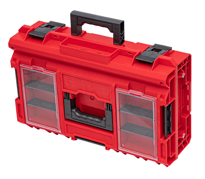 Ящик для інструментів Qbrick System ONE Ultra HD RED 200 2.0 PROFI (5901238256205) - Фото 3 Ящик для інструментів Qbrick System ONE Ultra HD RED 200 2.0 PROFI (5901238256205) - зображення 3